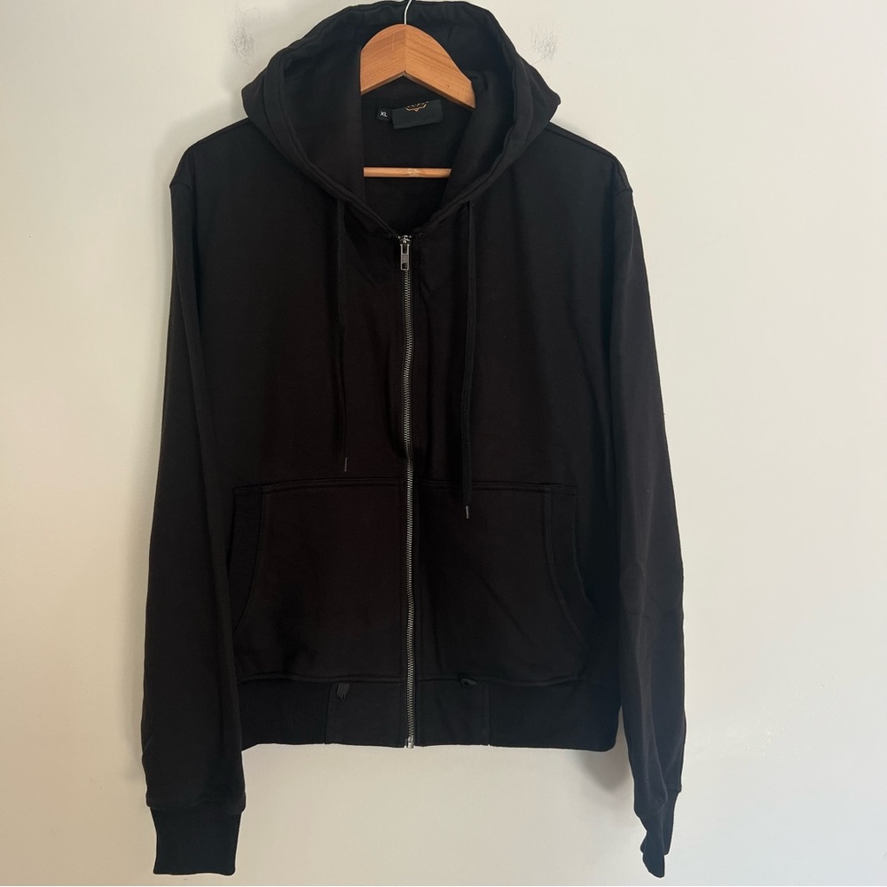 Milwaukee Black Full Zip Hoodie Size XL